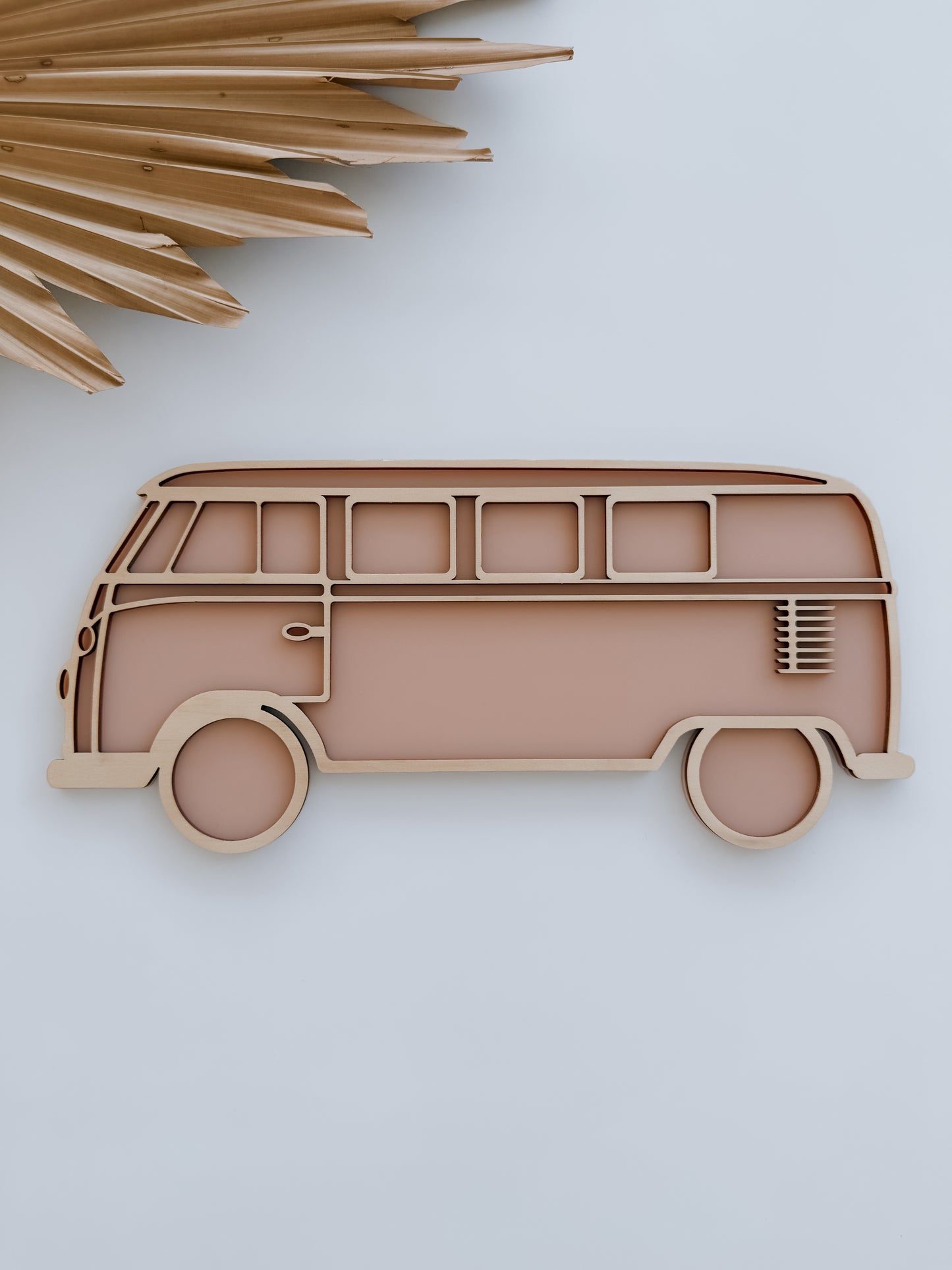 KOMBI VAN | Retro Wall Shapes | Personalised | Plywood & Acrylic