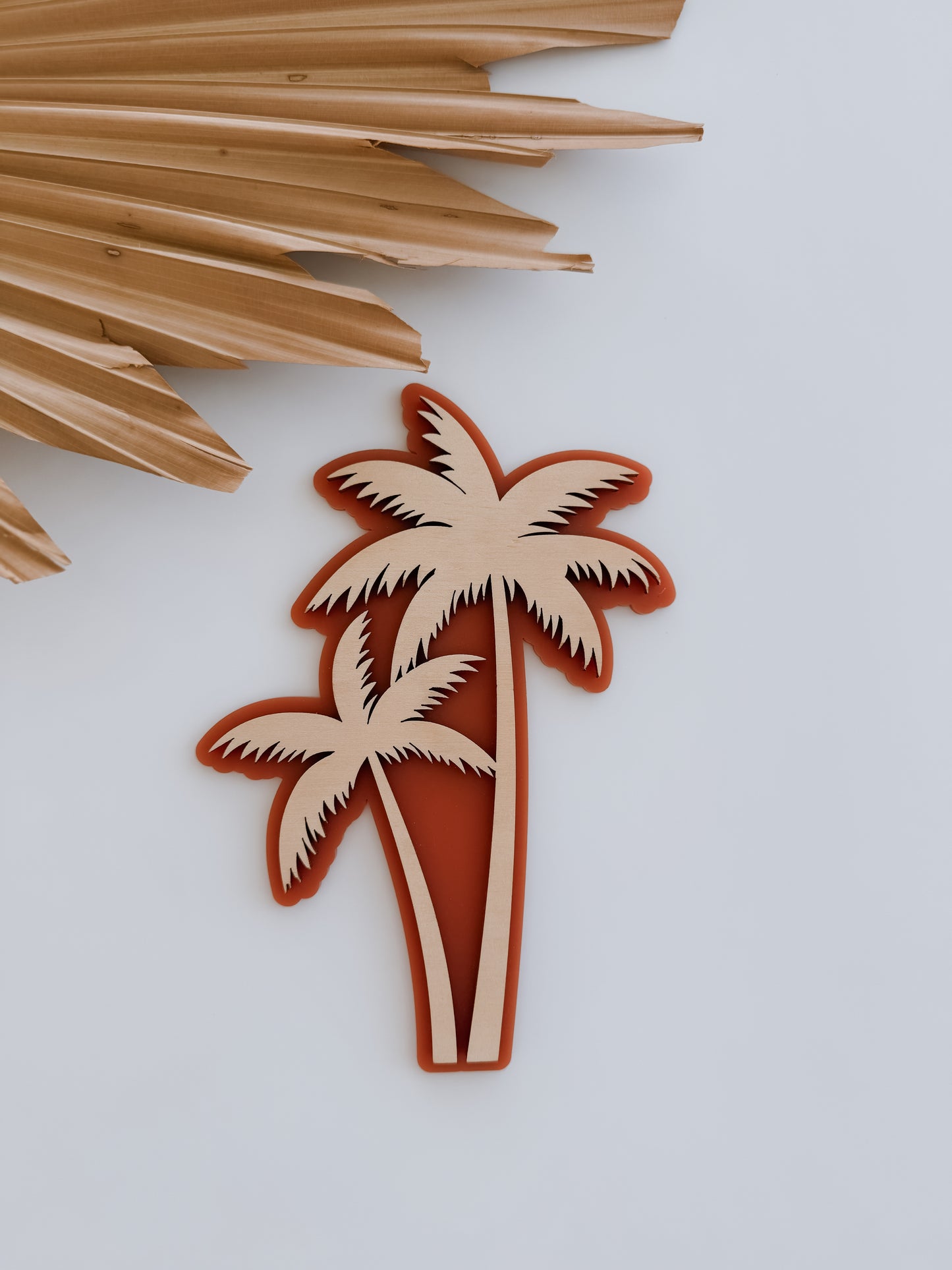 PALM TREES | Retro Coastal Wall Shapes | Plywood & Acrylic