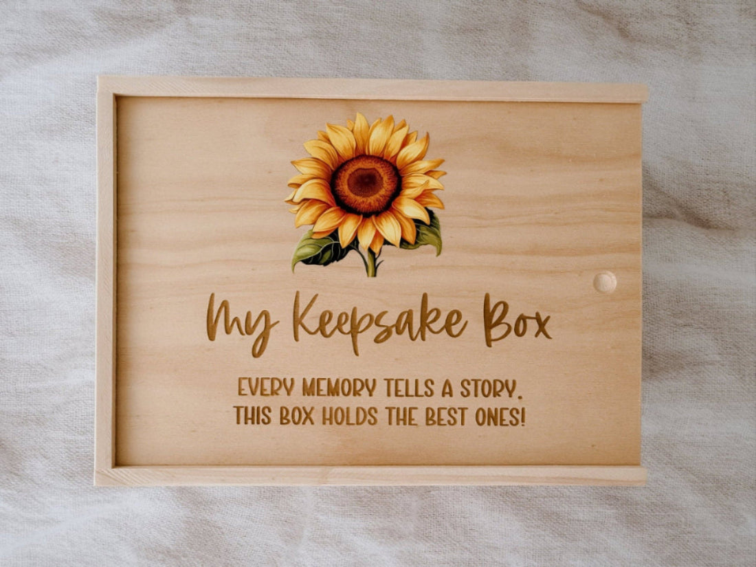 MY KEEPSAKE BOX | UV Print & Engraved