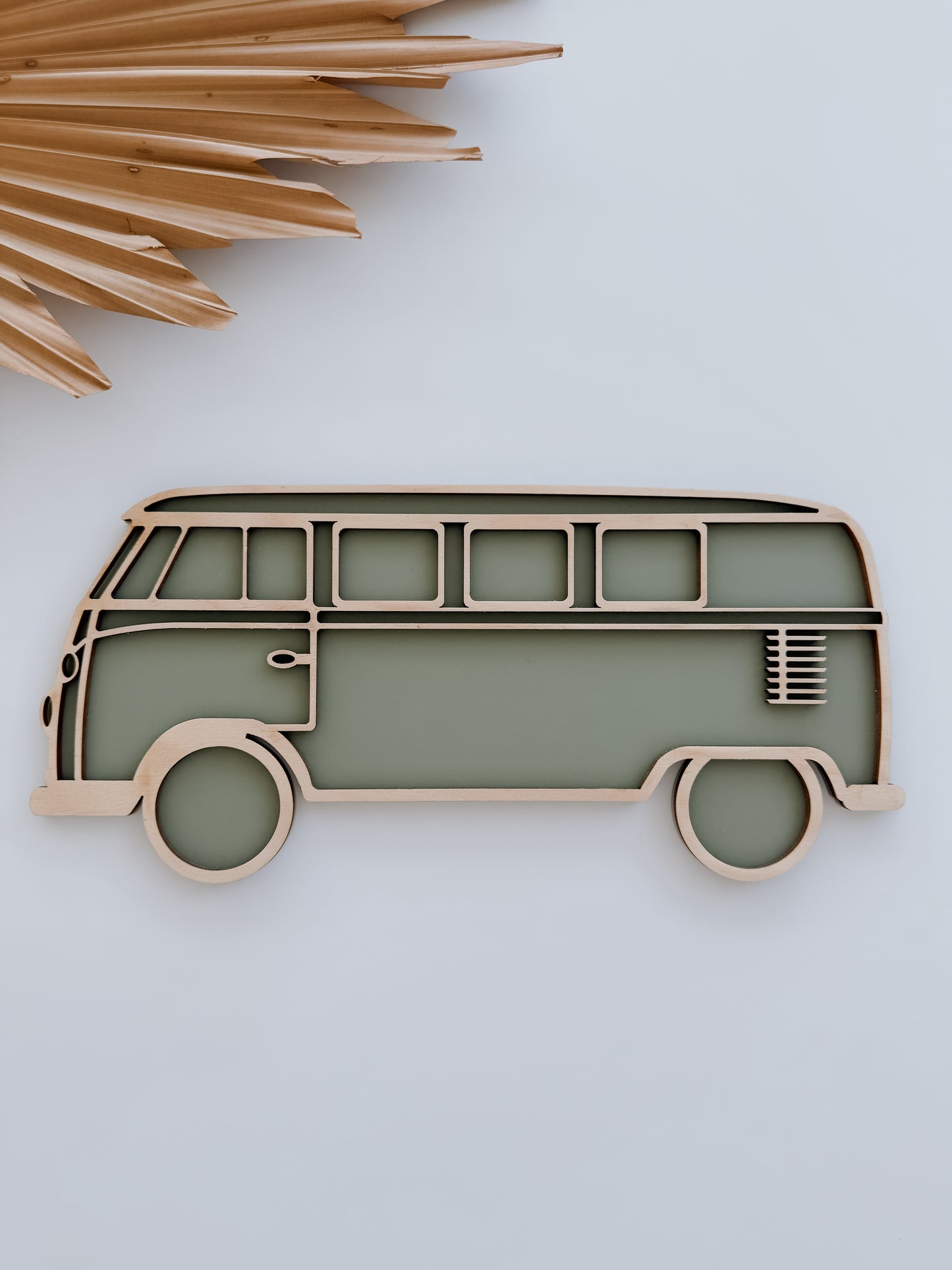 KOMBI VAN | Retro Wall Shapes | Personalised | Plywood & Acrylic