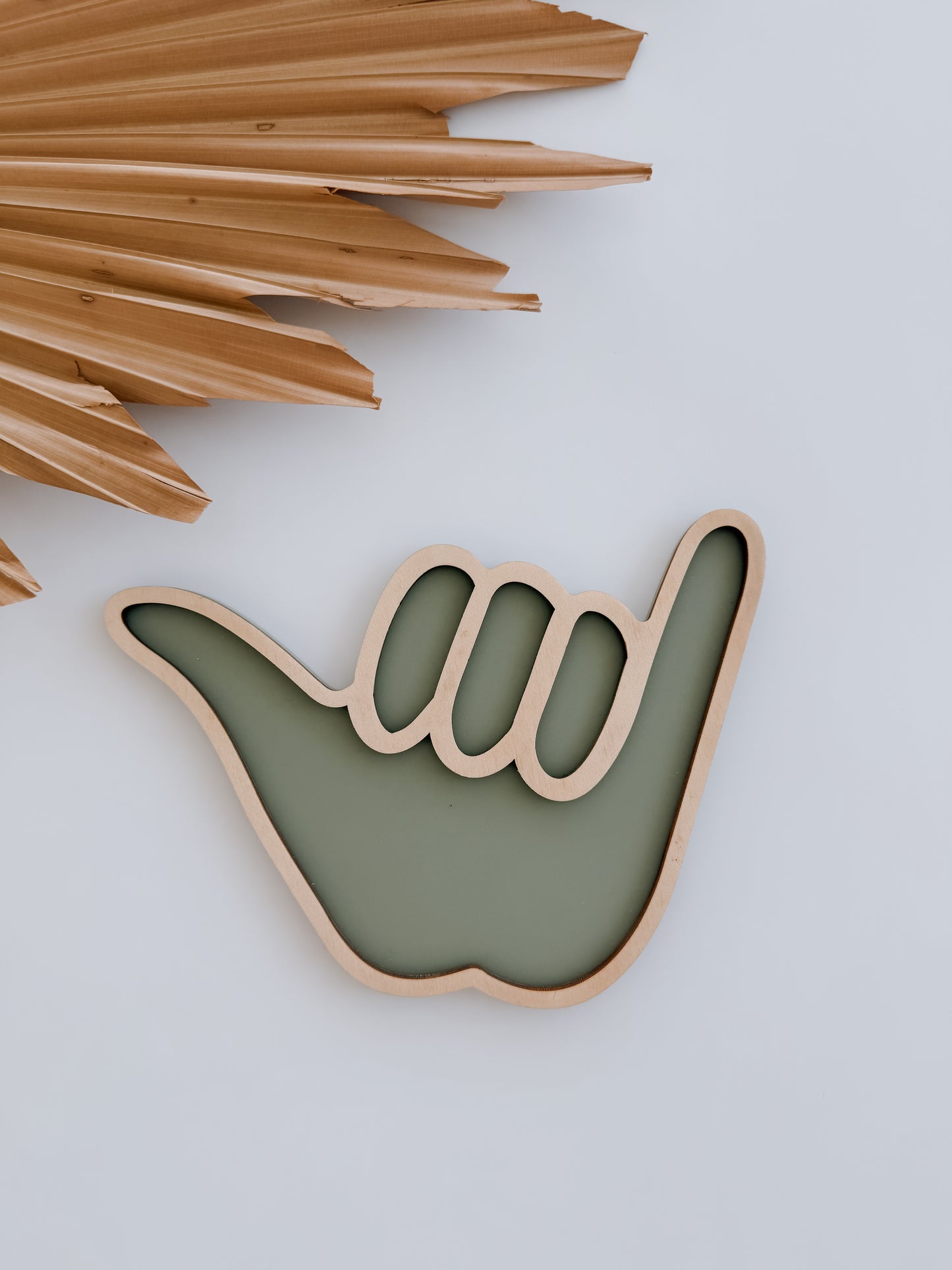 SHAKA HAND | Retro Wall Shapes | Plywood & Acrylic