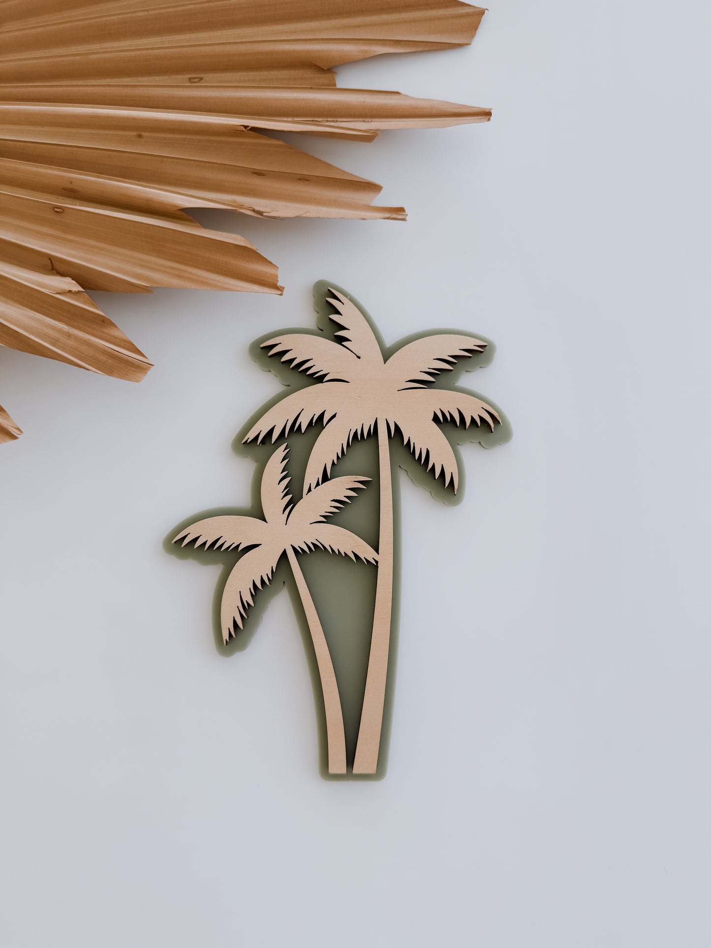 PALM TREES | Retro Coastal Wall Shapes | Plywood & Acrylic