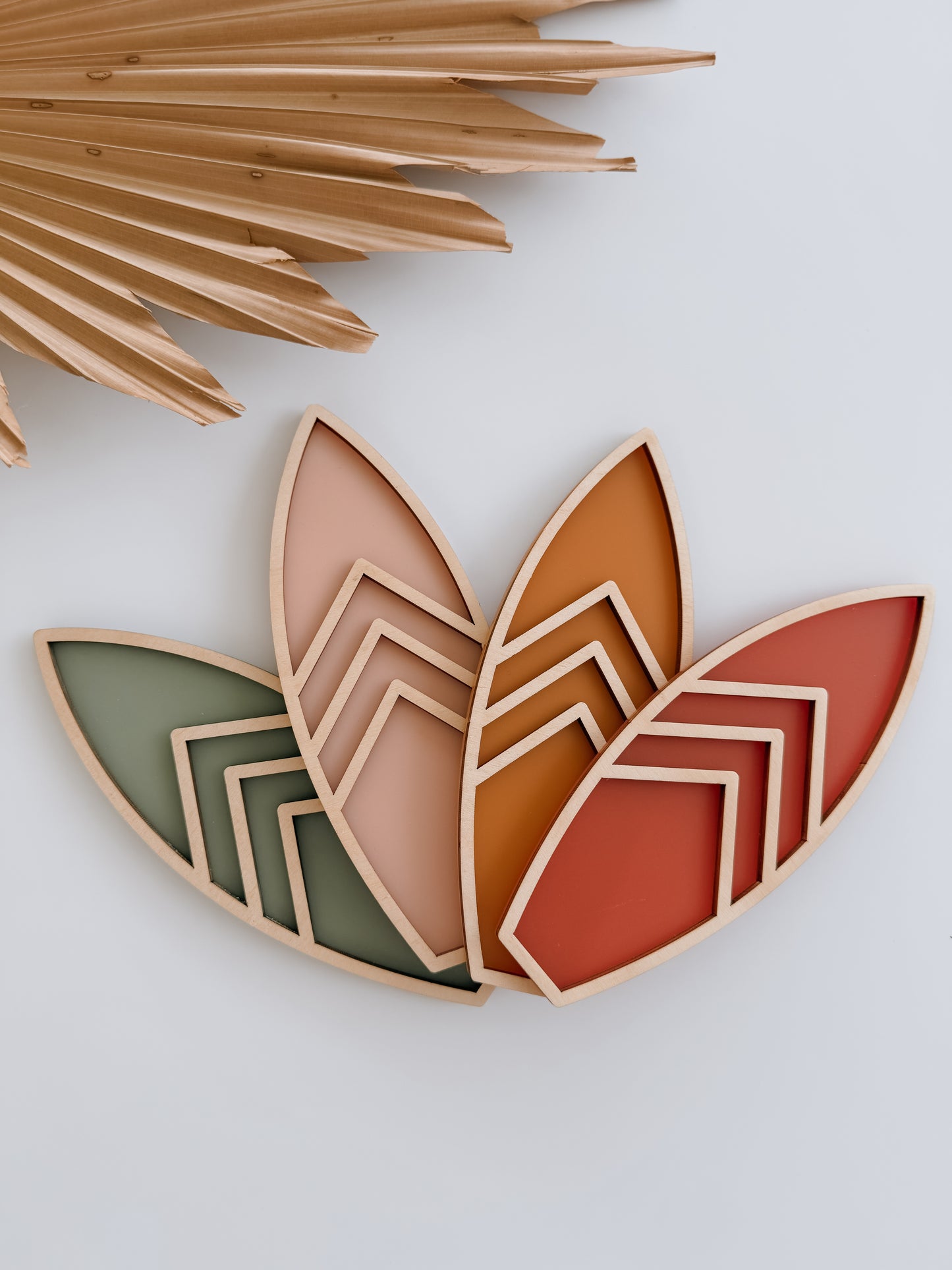 SURFBOARD | Retro Coastal Wall Shape | Plywood & Acrylic