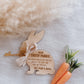 BUNNY MAGIC KEY | Personalised | Plywood & Gold Key