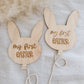 MY FIRST EASTER | Balloon Sign | Engraved Plywood
