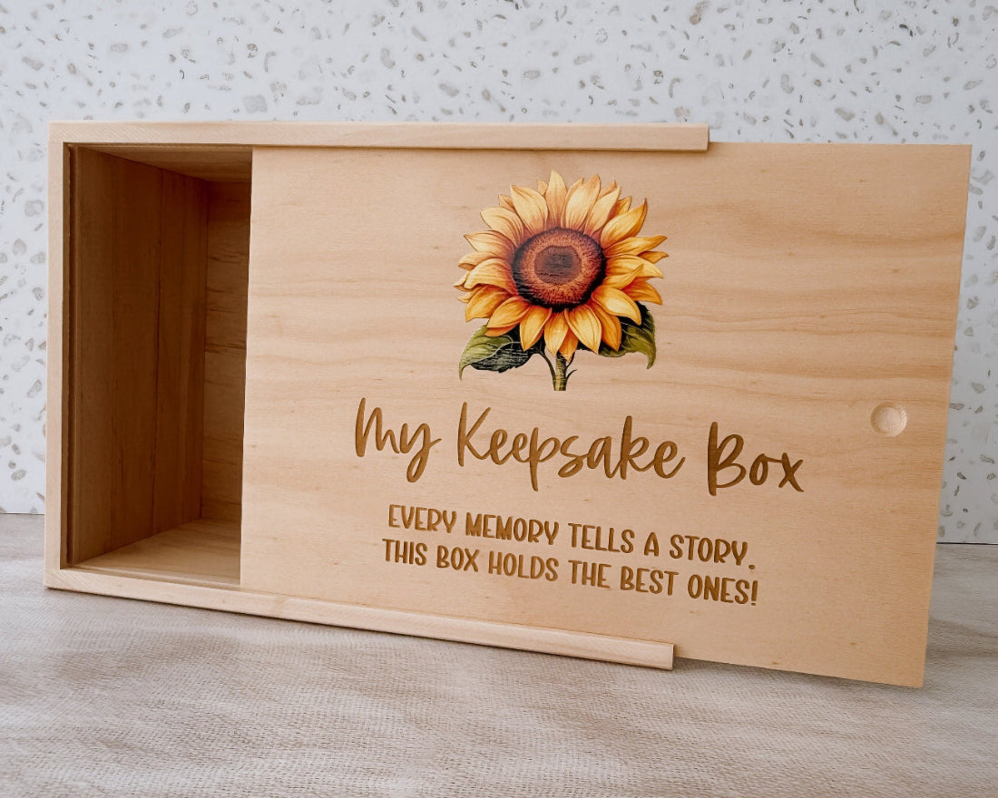 MY KEEPSAKE BOX | UV Print & Engraved