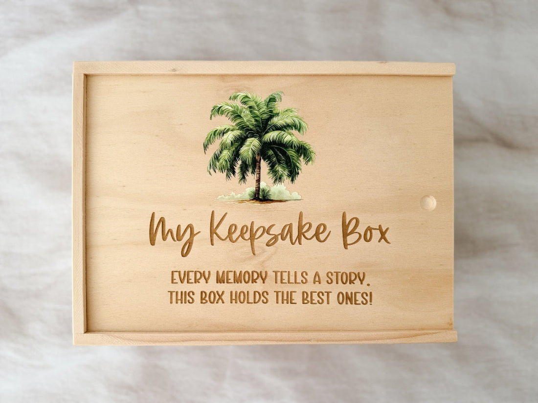 MY KEEPSAKE BOX | UV Print & Engraved