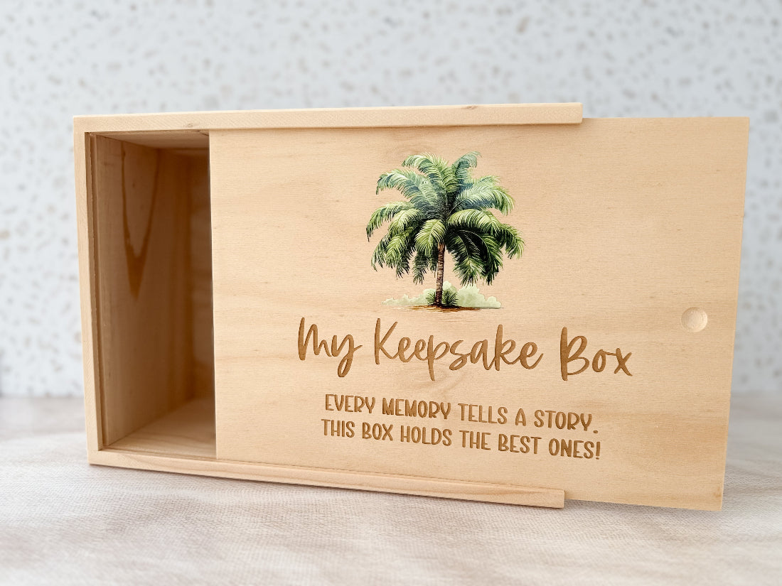 MY KEEPSAKE BOX | UV Print & Engraved